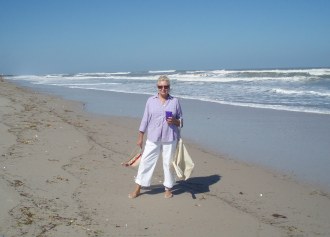 Collecting Shells at Playalinda